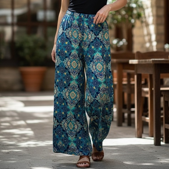 American Rag Pants - American Rag Boho Palazzo Pants Size Medium